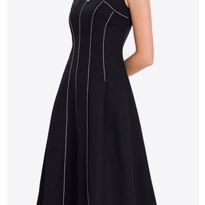 K & K Fashion Black White Stitching Sleeveless Size XL